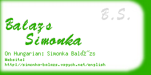 balazs simonka business card